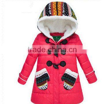 2016 Wholesale girls Winter latest style designed down jacket