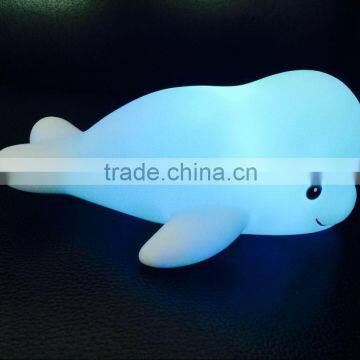 shenzhen ce sea animal whale led baby night light