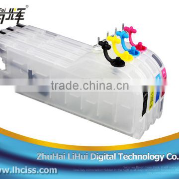 Empty long LC529BK/LC525C/M/Y refill ink cartridges for Brother DCP-J100/DCP-J105/MFC-J200