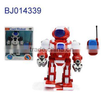 2ch remote control robot toy/ new hot kid toy cool red walking robot