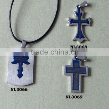 Stainless Steel Cross Jesus Pendant