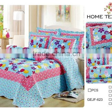 Twill Cotton Patchwork Bedding 6PCS GEJF623