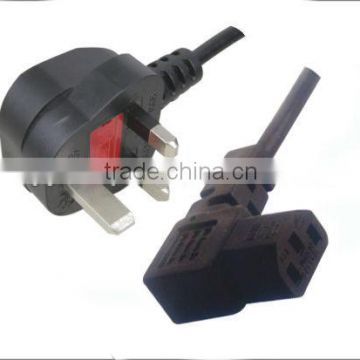 UK power cord BSI RoHS approval