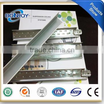 High performance slotted ceiling t bar