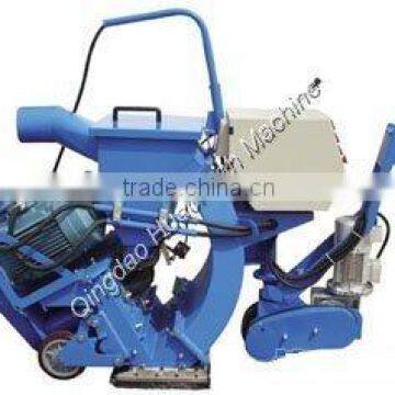 Road surface application abrasive recovery system shot blasting machine