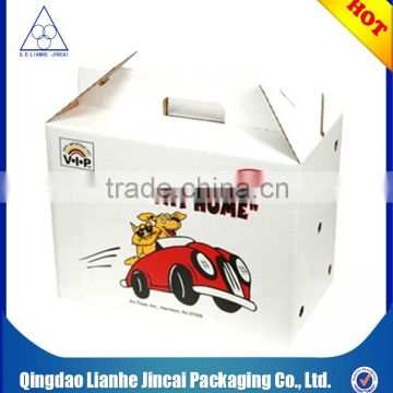 wholesale printing white shipping packaging box
