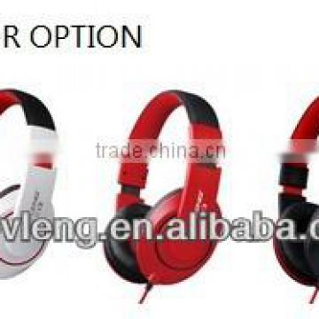 New model fashion headphone headset with online microphone