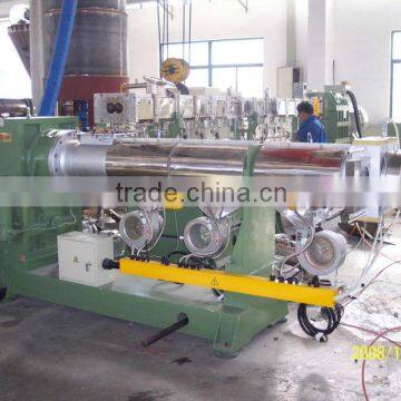 180mm screw barrel PP PE plast granulator machine for plastic pelletizer line