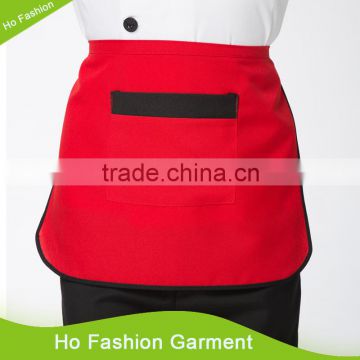 red promotional apron