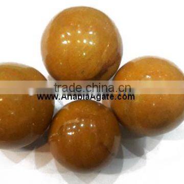 Yellow Aventurine Agate Ball | gemstone sphere & Balls