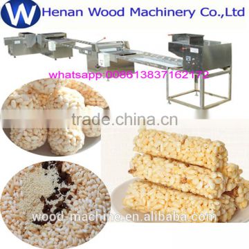 Swelled Candy Rice Cutting Machine /Cereal Bar Forming And Cutting Machine/Rice candy production line 008613837162178