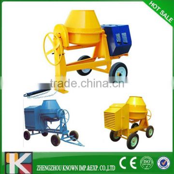 Portable self loading Kn-JZC500-B concrete mixer machine