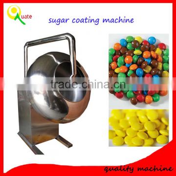 stainless steel chocolate sugar coating machine / chocolate coatingpan machine with sprayer