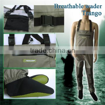 breathable neoprene camo chest wader