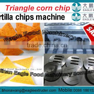 Fried corn doritos tortilla chip snack making machine processing line equipment