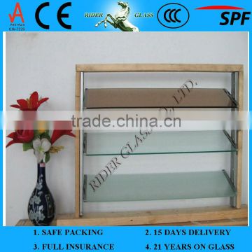 3-6mm Clear Colored Louvre Glass with AS/NZS2208:1996