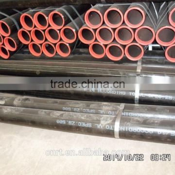 q235 carbon steel welded black pipe for bulding material