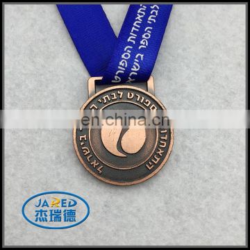 cheap customized metal school medal ranking medal for student