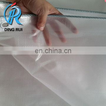 china transparent tarpaulin, 140g/m2 greenhouse tarpaulin, waterproof tarp