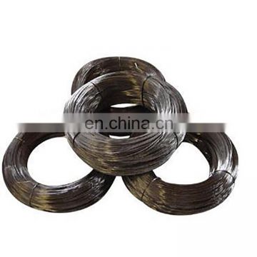Low price 350-450N/m2 tensile strength thin black iron wire sell