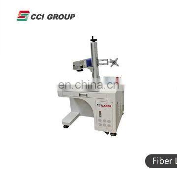 High reliability Desktop Fiber Laser marking machine for PVC pipe