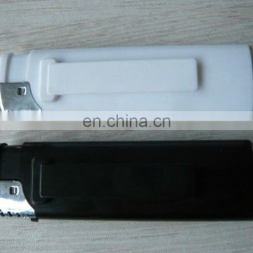 plastic gas lighter with clip ISO9994 & EN13869 for cigarette promotion