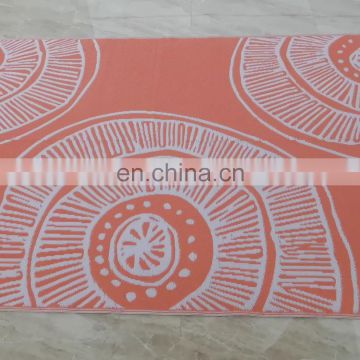 Patio floor mat carpet/high quality  plastic woven straw mat
