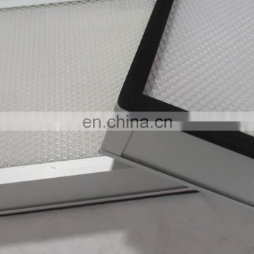 F7 F8 F9 Aluminum or Galvanized or Paper Frame medium efficiency box air filter for clean room