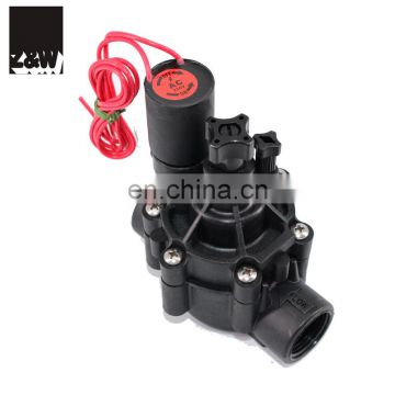 plastic irrigation solenoid valve 076D  landscaping agriculture watering magnetic pulse 3/4"