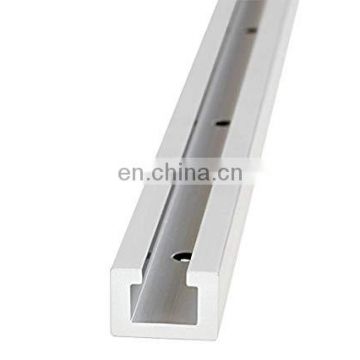 Shengxin Aluminium aluminum curtain profile curtain pole for home decoration aluminium extrusion