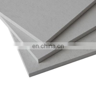 Fiber Cement Decorative Board, 8mm. 4 Inch, V-Groove Smooth, Modern House Wall Panel Design