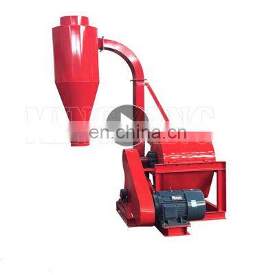 Factory price waste wood hammer mill/wood chips crusher/wood crusher machine with cyclone made in China