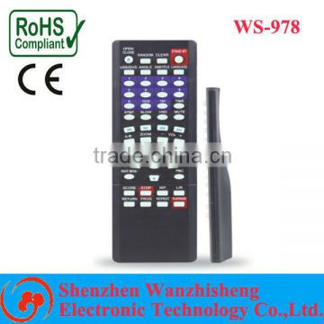 Simple flat model IR TV remote control for Middle-East, EU, Africa, South America market