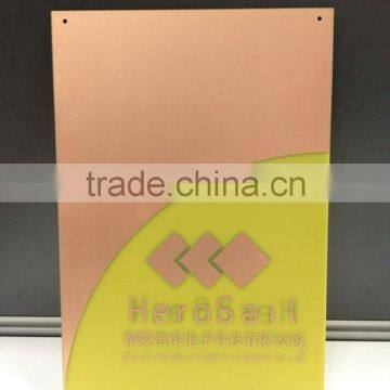 China FR-4 copper clad laminated sheet for pcb board/ccl