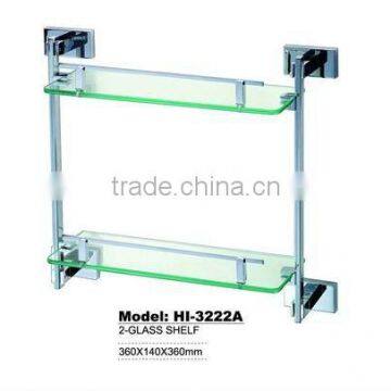 stainless steel glass shelf