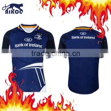 Custom sublimation jersey rugby football shirt custom sublimated popular rugby jerseys