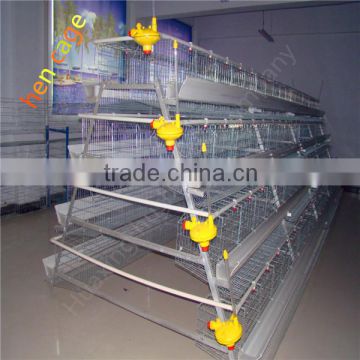 High quality galvanized layer poultry chicken cage for sale