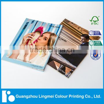 Guangzhou coloring book printing custom ladies dress catalogues