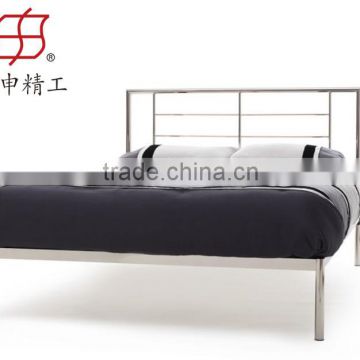High Quality Queen / King Size Iron Double Bed Design