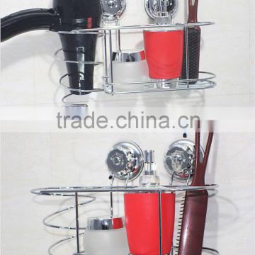 2016 No drilling No screw Easy Installation stainless steel Hair Blower Holder/hair drier holder/hair dryer holder
