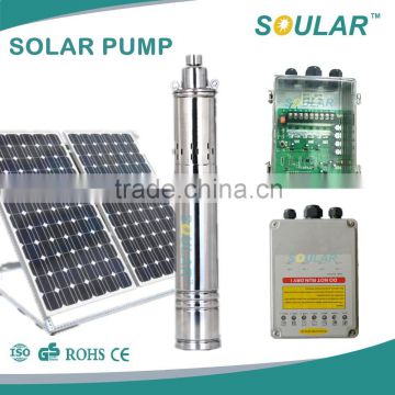 price dc solar water pump for agriculture 12v,24v,36v,48v,72v