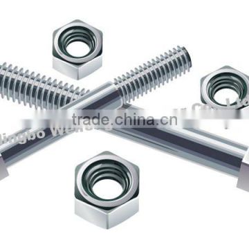 High quality strength zinc plated Bolts Nails and Nuts good price ningbo fastener suppliers manufacturers exporters