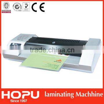 HOPU rolls roller laminating id card laminating machine