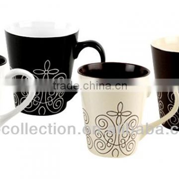 12oz ceramic coffee mug with silk printing