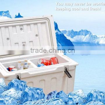 roto molded Non plug-in insulation cooler box keeping cool and fresh ice chest