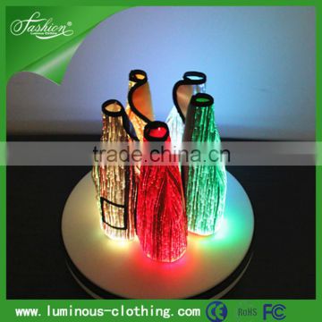 Transparent Glowing Wine Bottle Cooler Champane Bag For