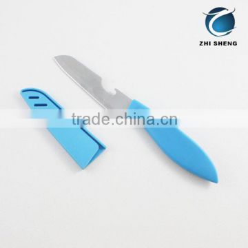 4" small paring knife with bottle opener