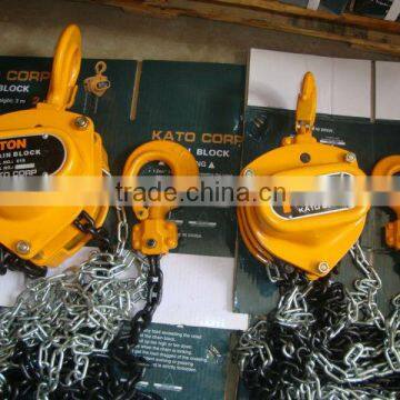 High quality hot sale demag manual chain hoist 1T