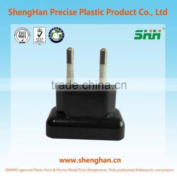 ISO Certificate made in china hot sale power connector adapter 2 or 3 pin plug holes