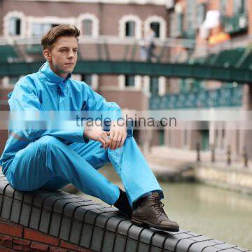 2016 Custom polyester coverall raincoat